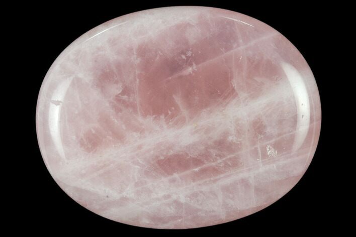 1.9" Polished Rose Quartz Worry Stones - Photo 1